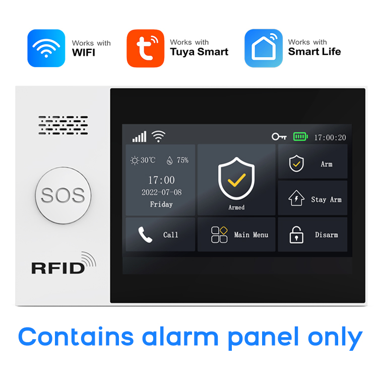 Smart Home Automation Kit - PG-107 Tuya Wireless Home เครื่องสแกนบาร์โค้ดขโมยความปลอดภัยในบ้านพร้อม Motion
