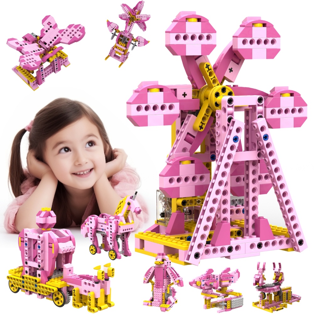 Stem Robotics Kit - ของเล่น STEM Apitor สำหรับเด็กผู้หญิง ชุดของขวัญ 8-in-1