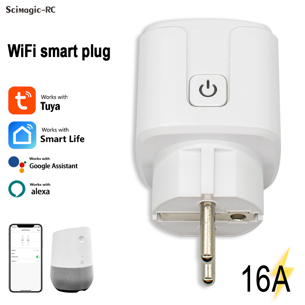 Wifi Smart Plug - ปลั๊กอัจฉริยะ Tuya Smart Plug WiFi 16A