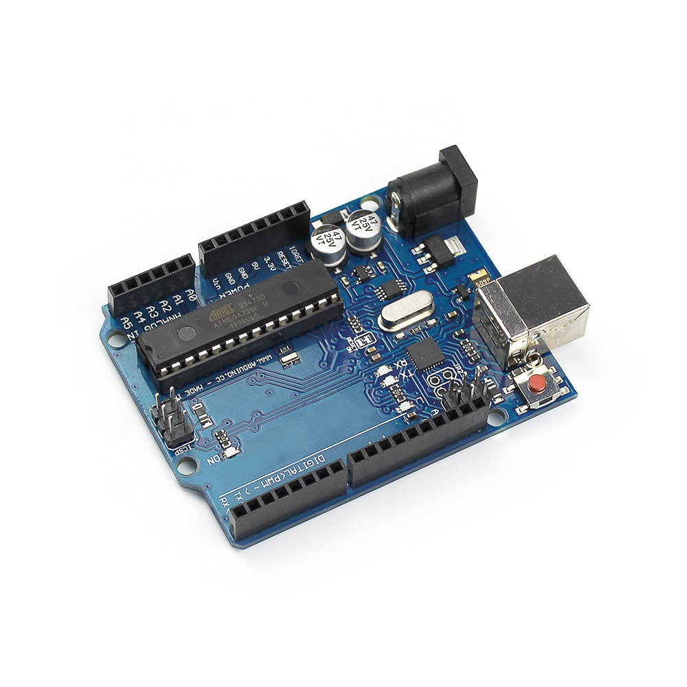 Microcontroller Kit - บอร์ดพัฒนา Uno R3 Dip พร้อมไมโครคอนโทรลเลอร์ Atmega16u2