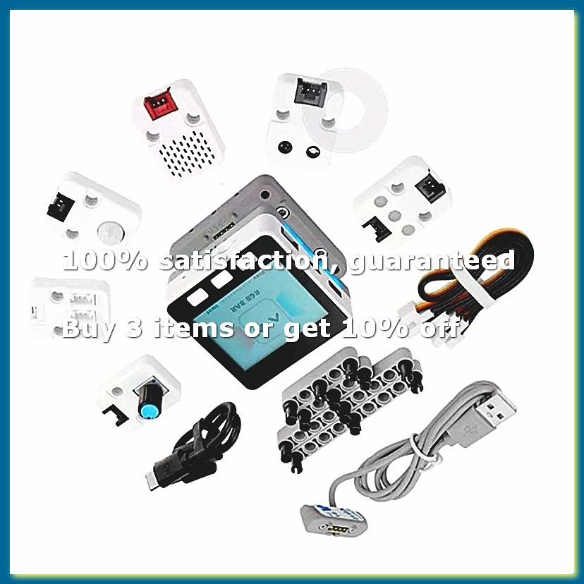 Iot Kit Beginner - ชุดพัฒนาโปรแกรมสำหรับผู้เริ่มต้น IoT M5GO IoT Kit V2.7