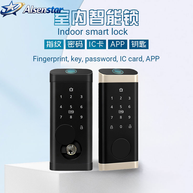 Smart Door Lock Wifi - ล็อคประตูอัจฉริยะแบบกลไกอิเล็กทรอนิกส์ ควบคุมผ่านแอป TTLock รองรับบลูทูธ ควบคุมระยะไกลผ่าน Wifi
