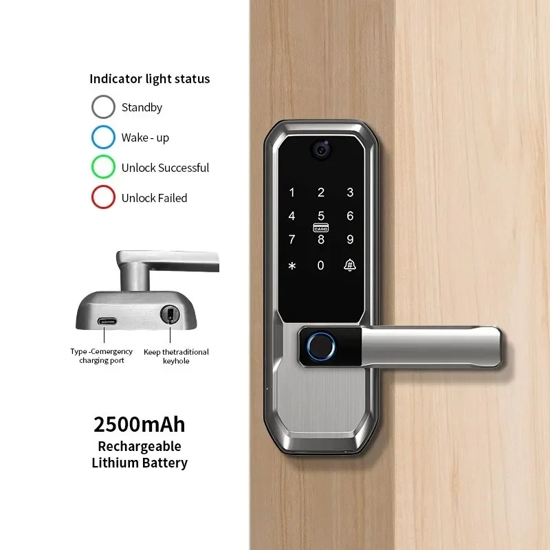 ล็อคประตูอัจฉริยะ Tuya WiFi พร - Smart Door Lock Wifi บทวิจารณ์และราคา