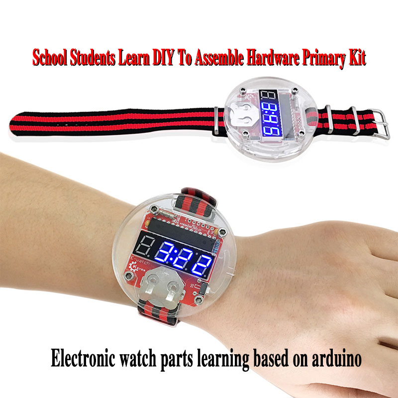 ชิปเดี่ยว LED ชุดนาฬิกา DIY Bi - Microcontroller Kit บทวิจารณ์และราคา
