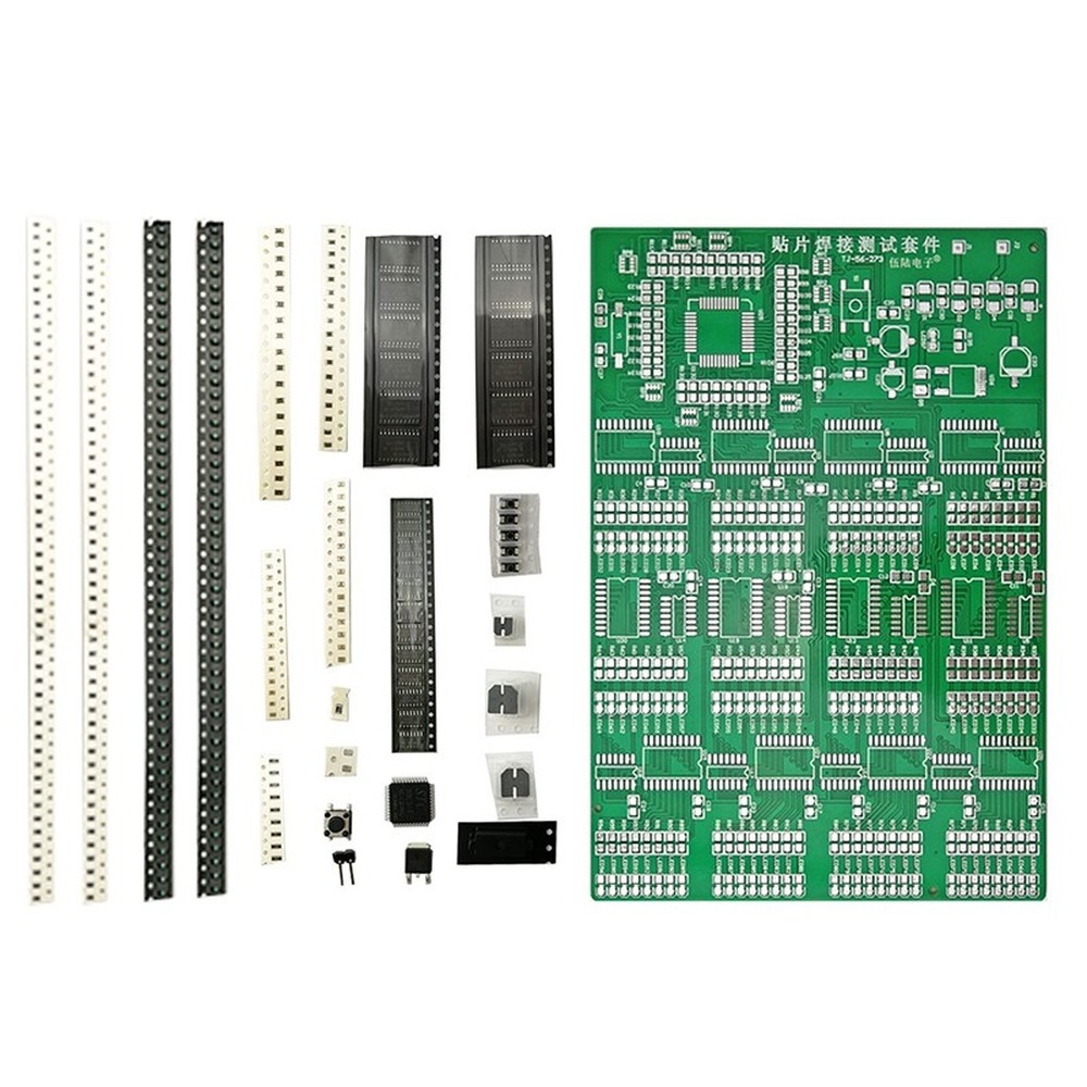 แผ่นฝึกหัดบัดกรี SMT พร้อมชิ้น - Electronics Project Kit บทวิจารณ์และราคา