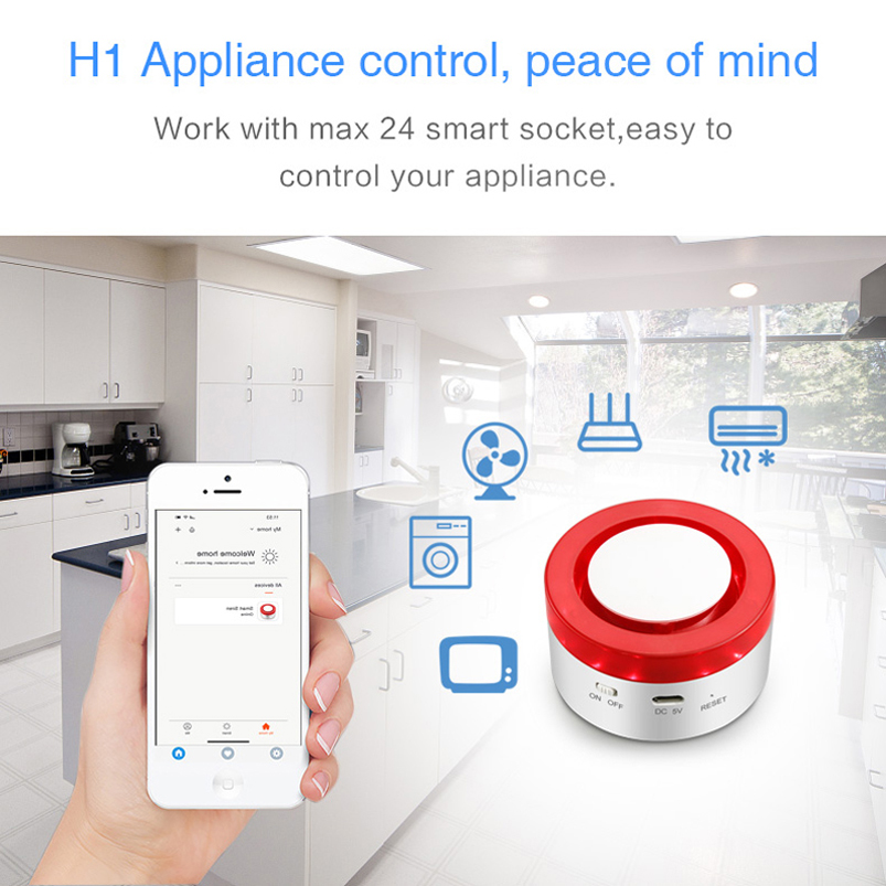 WiFi Tuya Home ALARM System 12 - Smart Home Automation Kit บทวิจารณ์และราคา