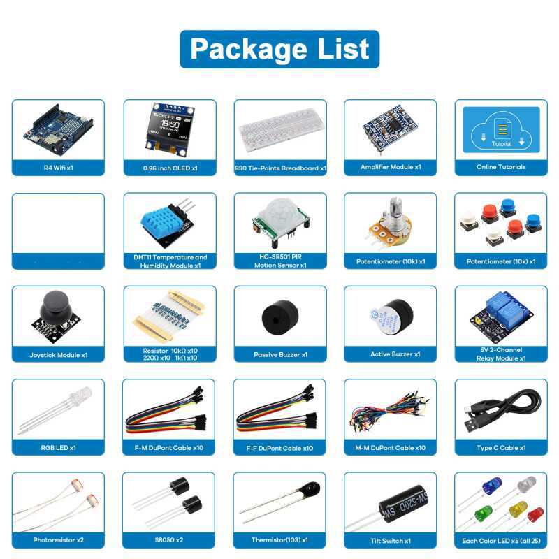 ชุดเริ่มต้นสำหรับการพัฒนา UNO  - Electronics Project Kit บทวิจารณ์และราคา