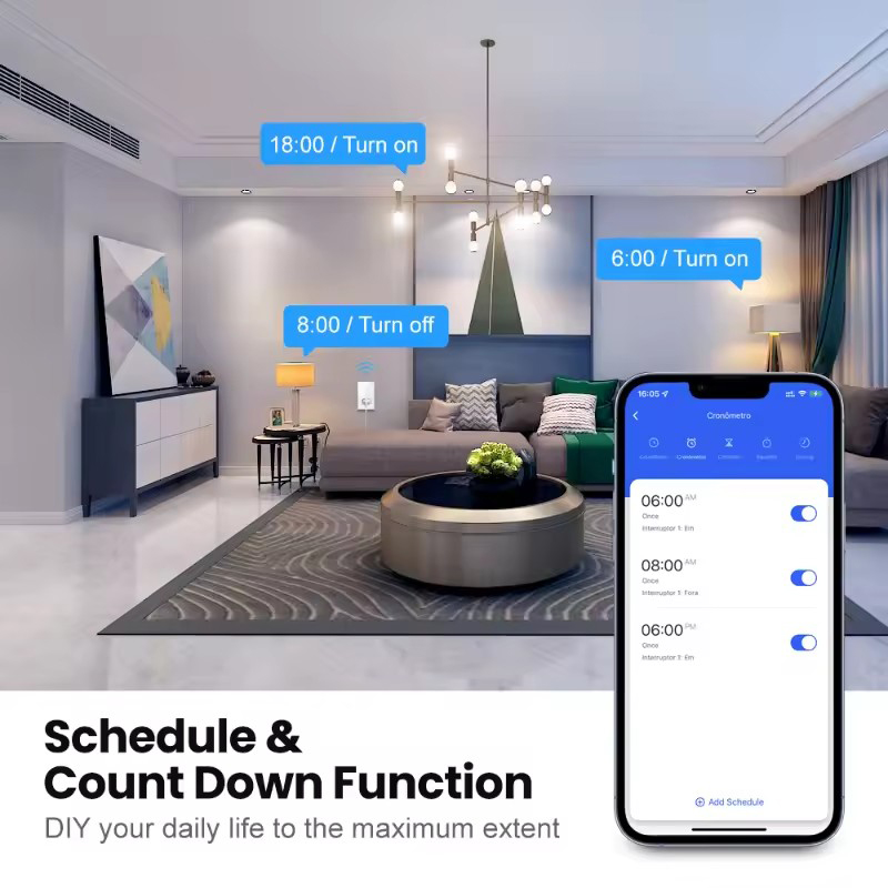สวิตช์ไฟอัจฉริยะ UNKAS Wifi สำ - Wifi Smart Plug บทวิจารณ์และราคา