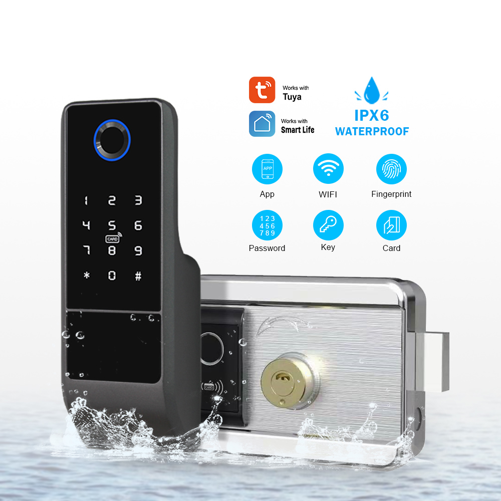 ล็อคประตูอัจฉริยะกันน้ำแบบ WiF - Smart Door Lock Wifi บทวิจารณ์และราคา