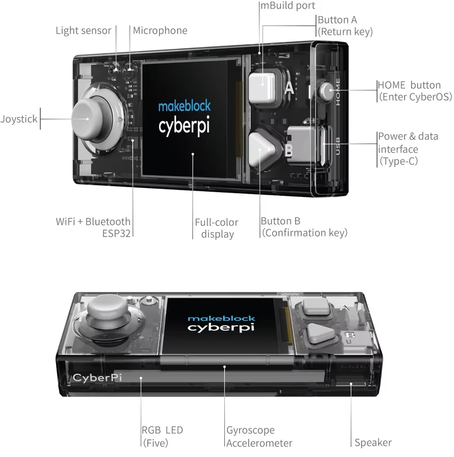 ชุดอุปกรณ์ Makeblock CyberPi G - Iot Kit Beginner บทวิจารณ์และราคา