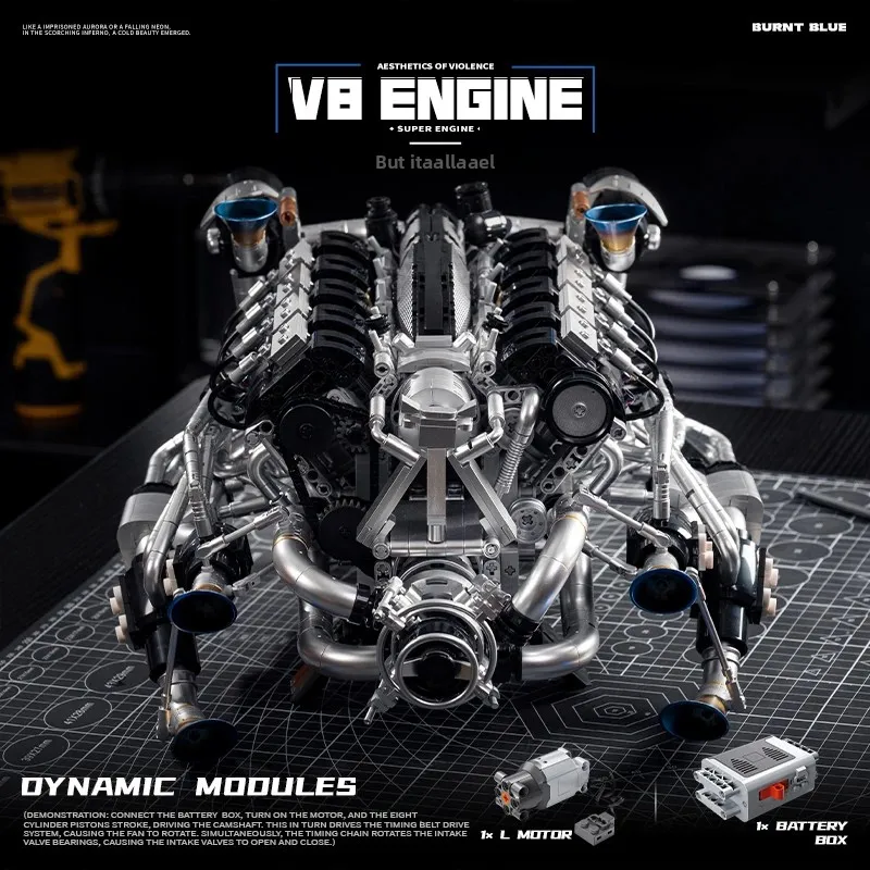 ชุดประกอบเครื่องยนต์ V8 สำหรับ - Stem Robotics Kit บทวิจารณ์และราคา
