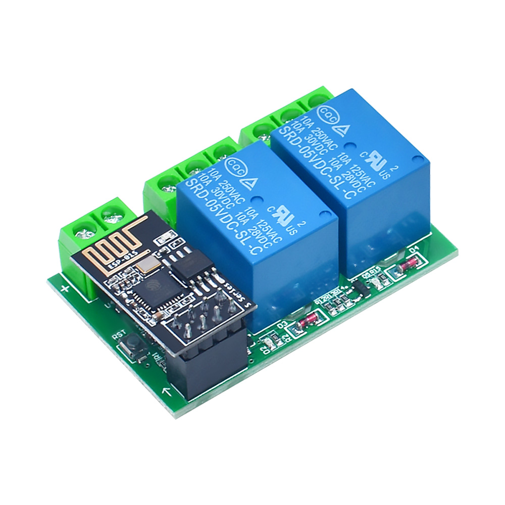 ESP8266 Dual Channel WIFI รีเล - Esp8266 Relay Module บทวิจารณ์และราคา