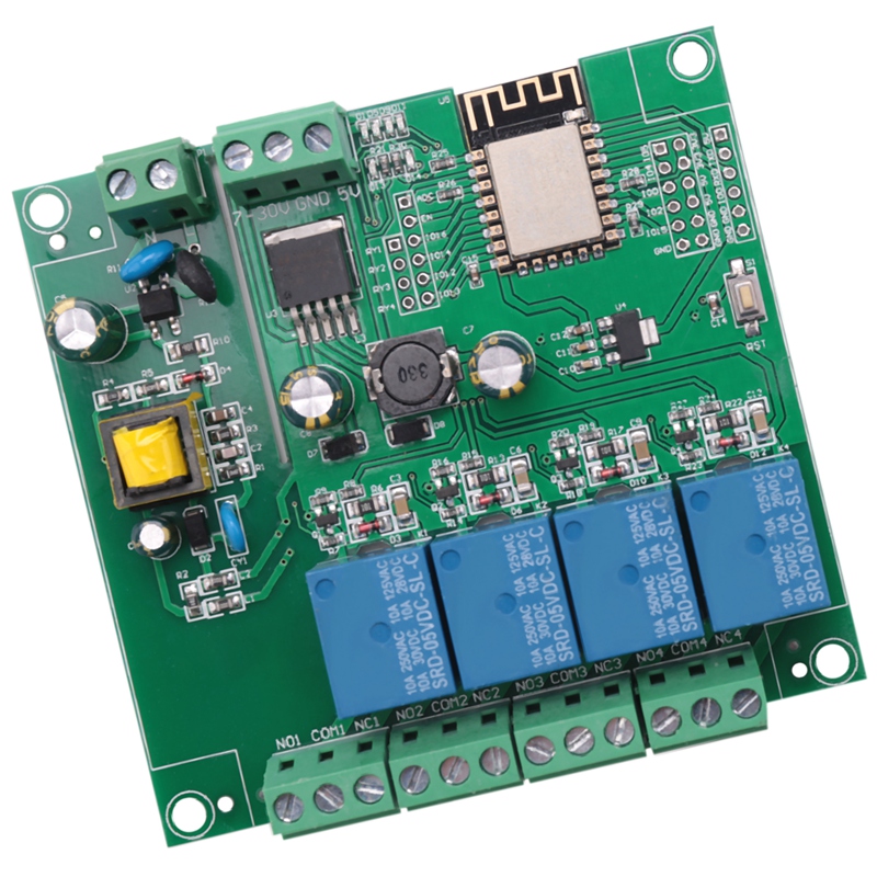 ESP8266 ไร้สาย WIFI 4 ช่องรีเล - Esp8266 Relay Module บทวิจารณ์และราคา