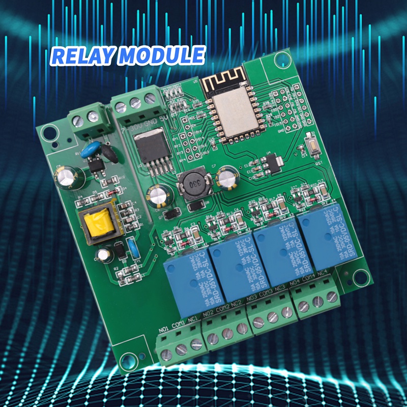 ESP8266 ไร้สาย WIFI 4 ช่องรีเล - Esp8266 Relay Module บทวิจารณ์และราคา
