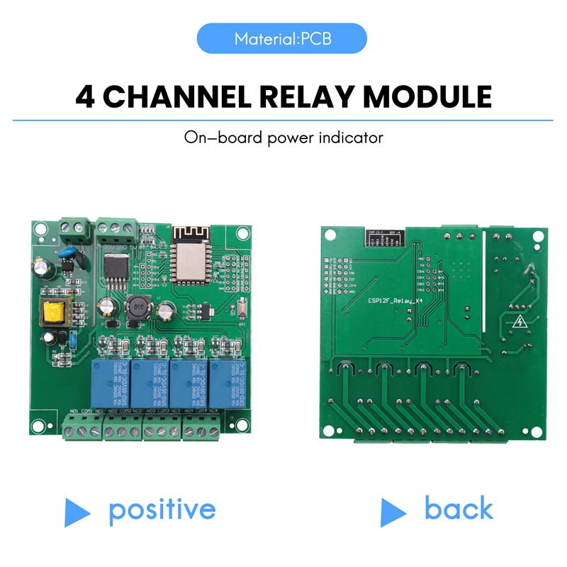 ESP8266 ไร้สาย WIFI 4 ช่องรีเล - Esp8266 Relay Module บทวิจารณ์และราคา
