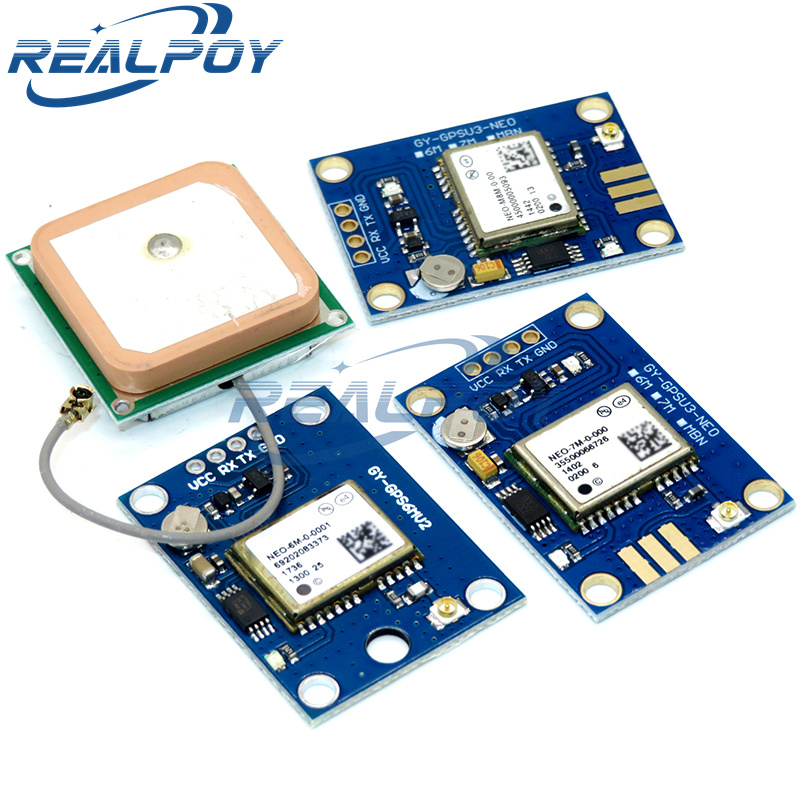 โมดูลจีพีเอส NEO-8M NEO-7M GY- - Sensor Kit Arduino บทวิจารณ์และราคา