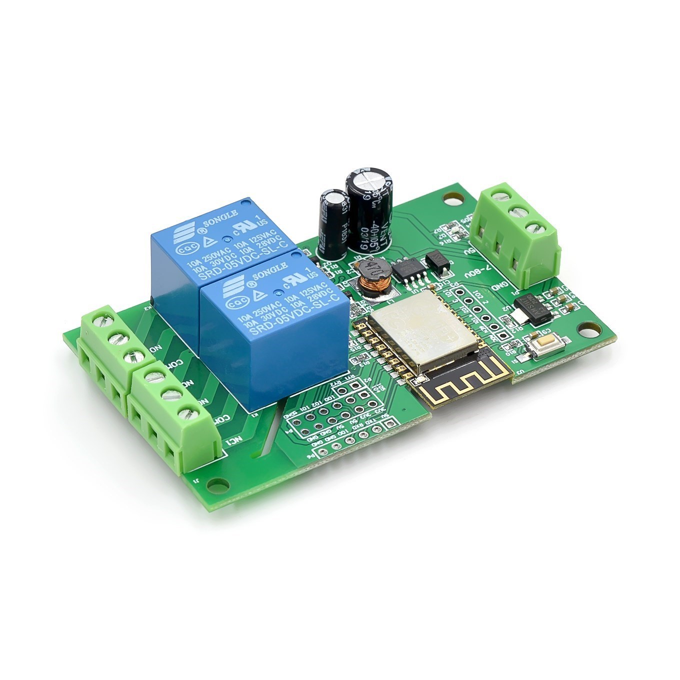 โมดูลควบคุมรีเลย์ไร้สาย ESP826 - Esp8266 Relay Module บทวิจารณ์และราคา