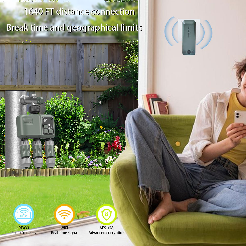 ตัวควบคุมการรดน้ำอัตโนมัติแบบต - Wifi Smart Plug บทวิจารณ์และราคา