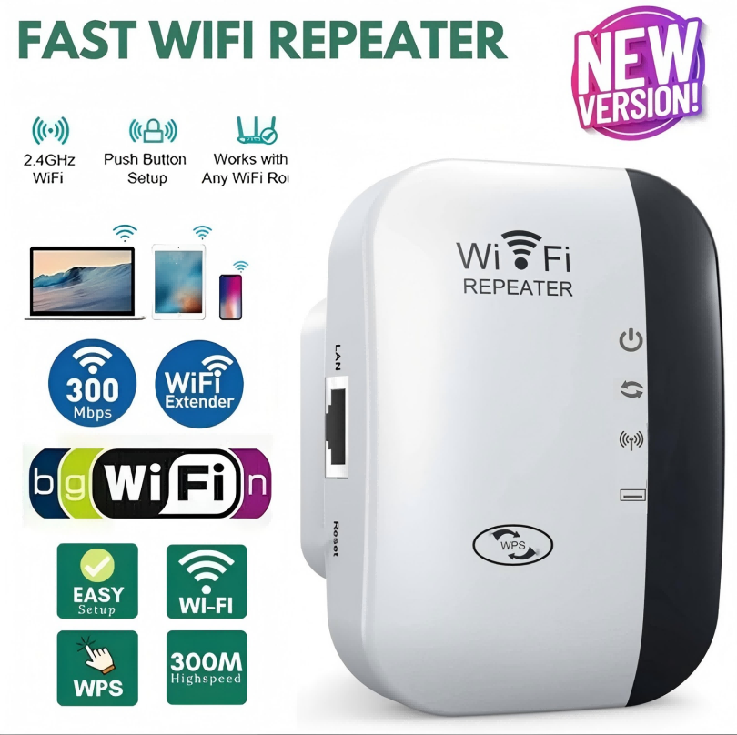 เครื่องขยายสัญญาณ WiFi 300Mbps - Wifi Smart Plug บทวิจารณ์และราคา