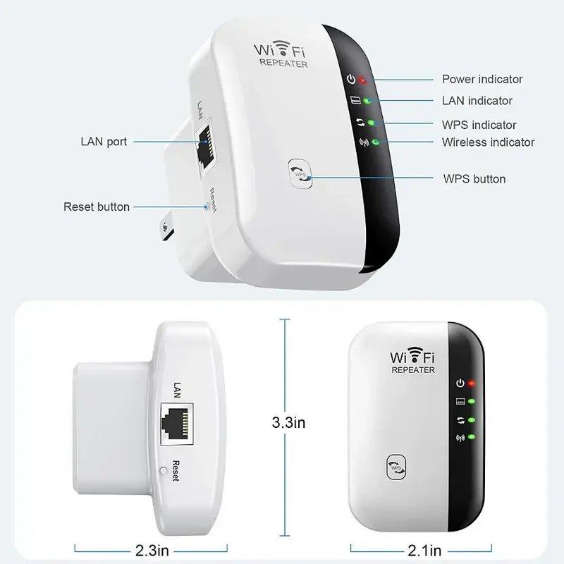 เครื่องขยายสัญญาณ WiFi 300Mbps - Wifi Smart Plug บทวิจารณ์และราคา